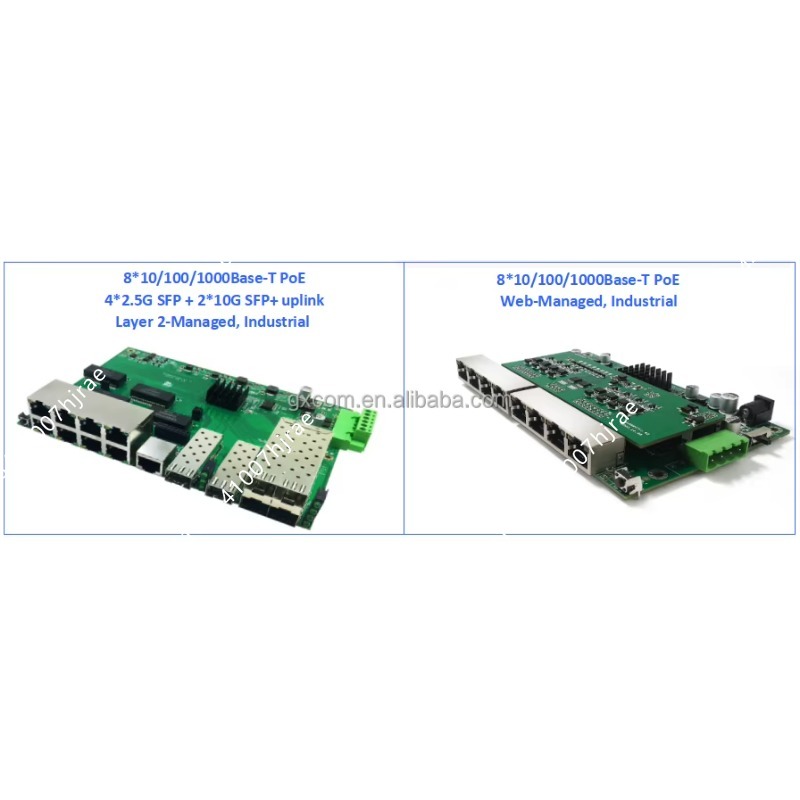 4 8 16 24 Port Gigabit Managed - огляд і ціна Managed Gigabit Poe Switch 8 Port 802.3At