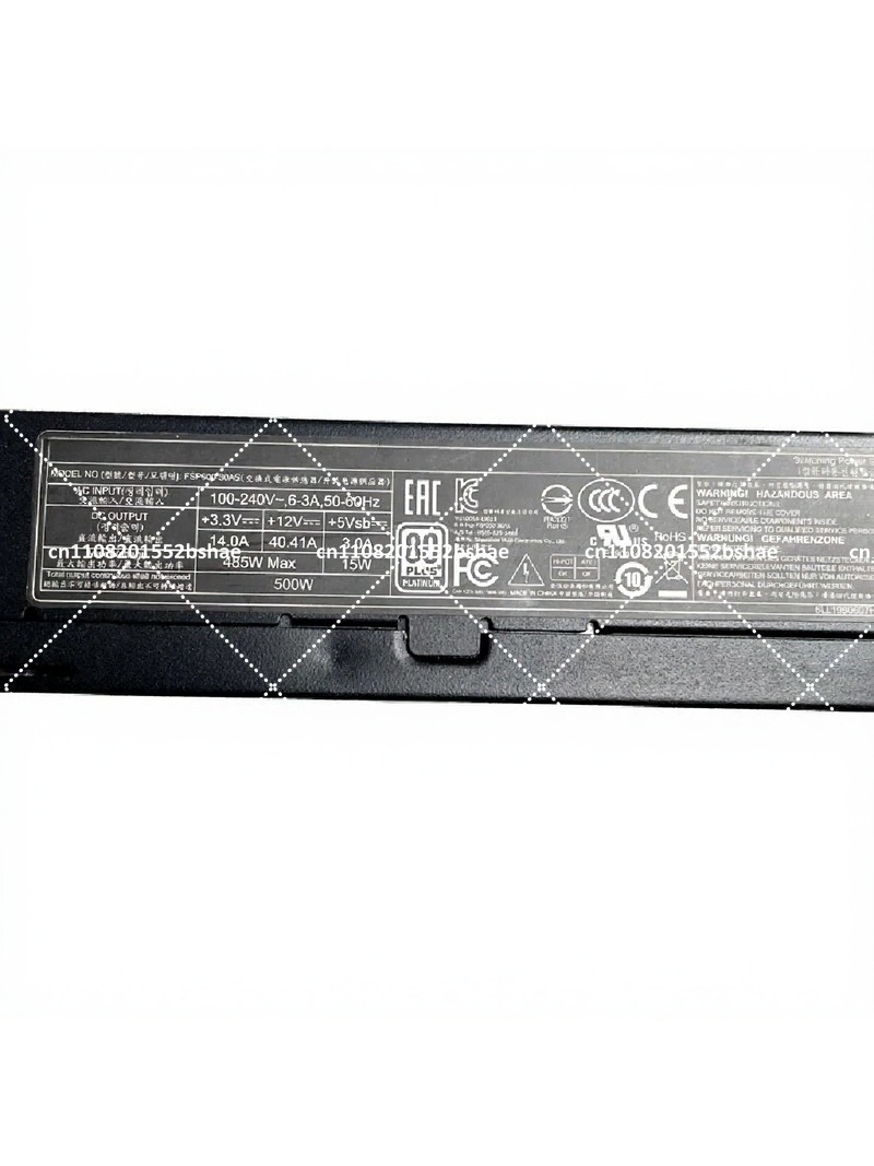 500W Platinum Flex ATX 1U Smal - огляд і ціна Atx Power Supply 1U Flex 500W
