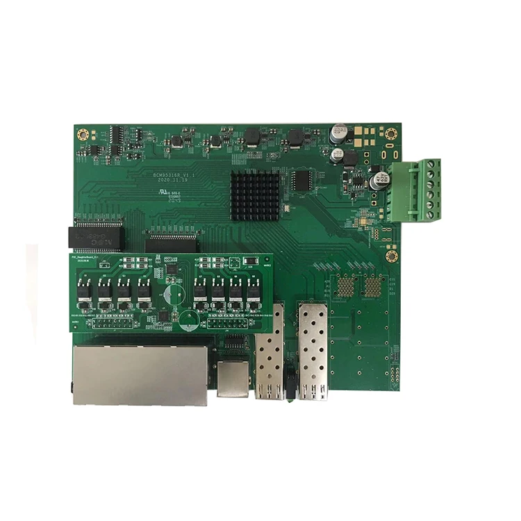 8 port 10/100/1000Mbps industr - огляд і ціна Sfp+ 10G Managed Switch 8 Port