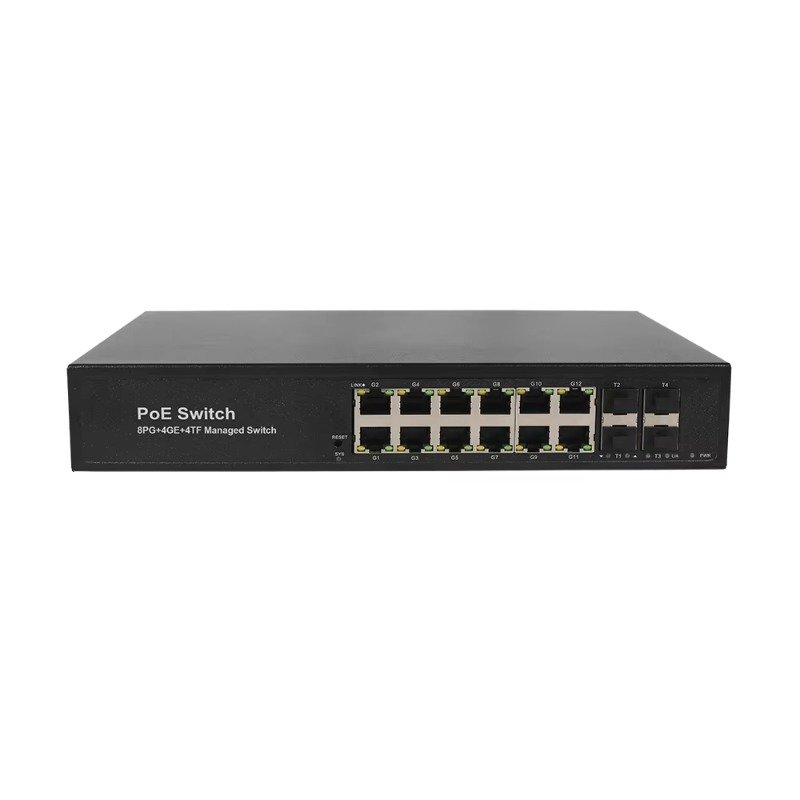 L3 Managed PoE Switch with 8*1 - огляд і ціна Sfp+ 10G Managed Switch 8 Port