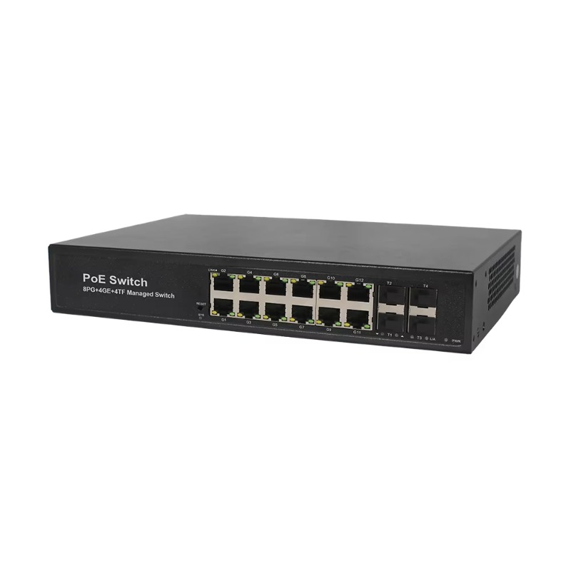 L3 Managed PoE Switch with 8*1 - огляд і ціна Sfp+ 10G Managed Switch 8 Port