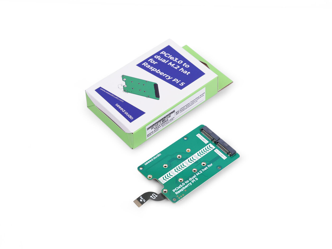 PCIe3.0 Switch to dual M.2 hat - огляд і ціна Turing Pi 2