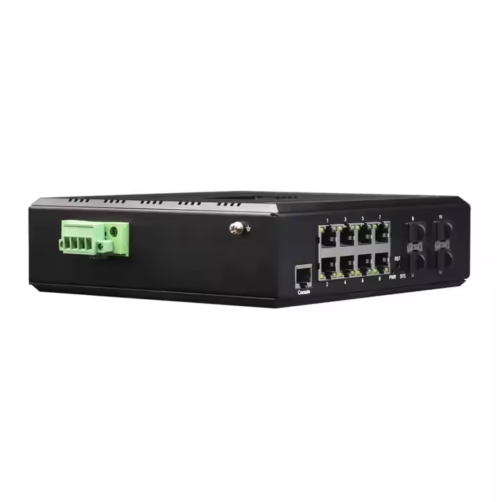 Industrial  L3 Managed 8-port  - огляд і ціна Sfp+ 10G Managed Switch 8 Port