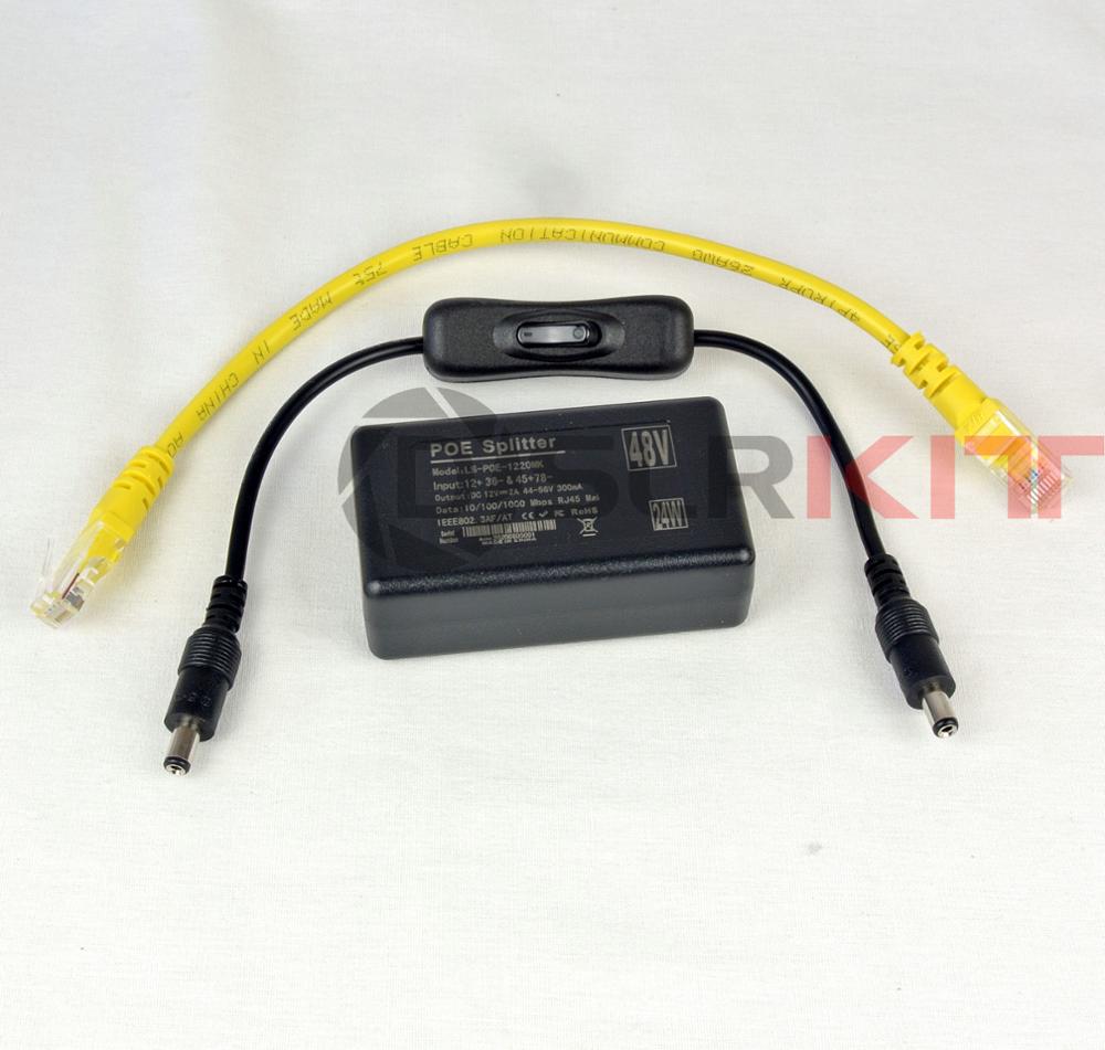 DSLRKIT Gigabit 12V2A Active P - огляд і ціна Active Poe Splitter Gigabit 12V 2A