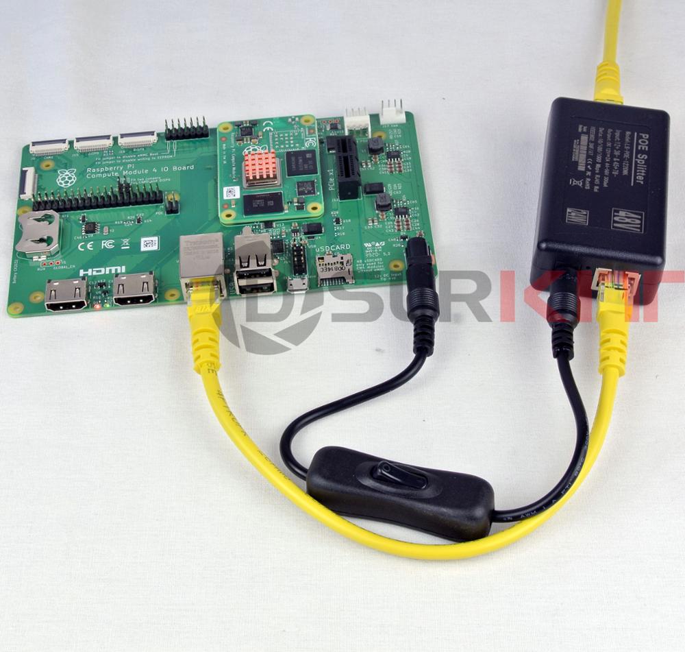 DSLRKIT Gigabit 12V2A Active P - огляд і ціна Active Poe Splitter Gigabit 12V 2A