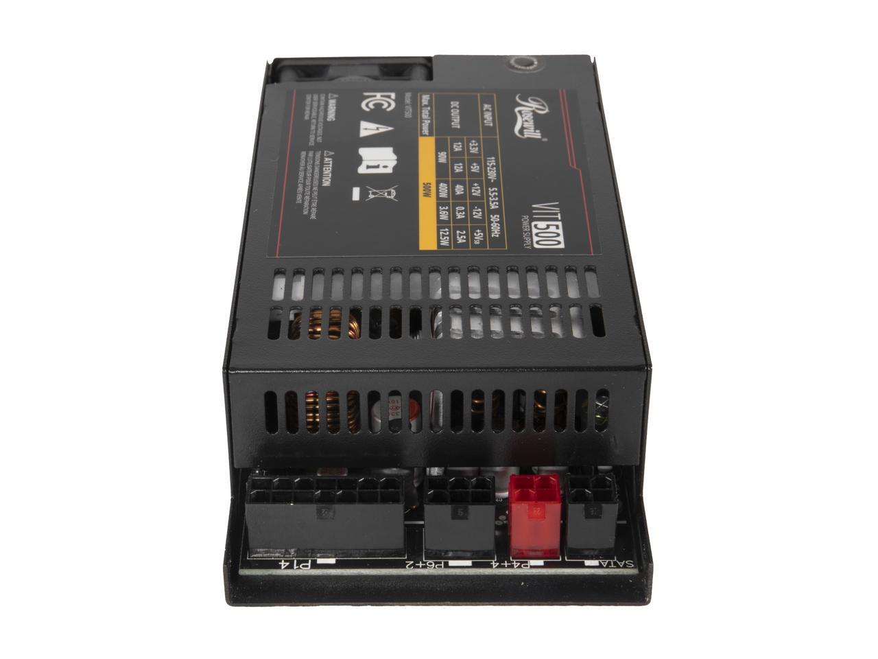 Rosewill VIT 500W, Mini ITX/Fl - огляд і ціна Atx Power Supply 1U Flex 500W