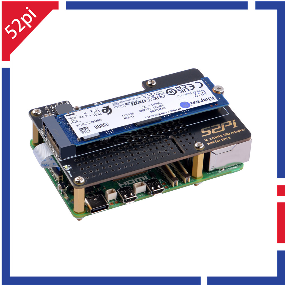 52Pi Raspberry Pi 5 N04 M.2 22 - огляд і ціна Turing Pi 2