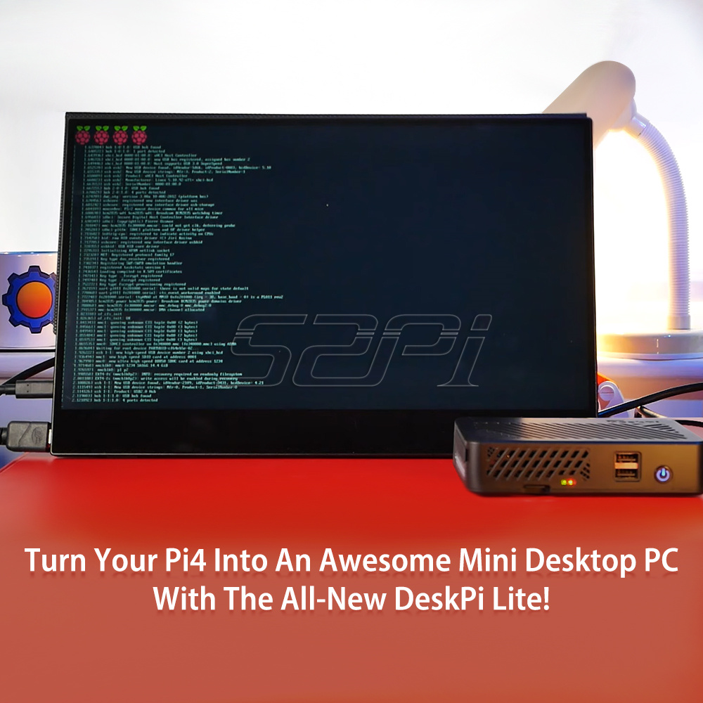 52Pi Raspberry Pi 4 Model B De - огляд і ціна Deskpi Super6C