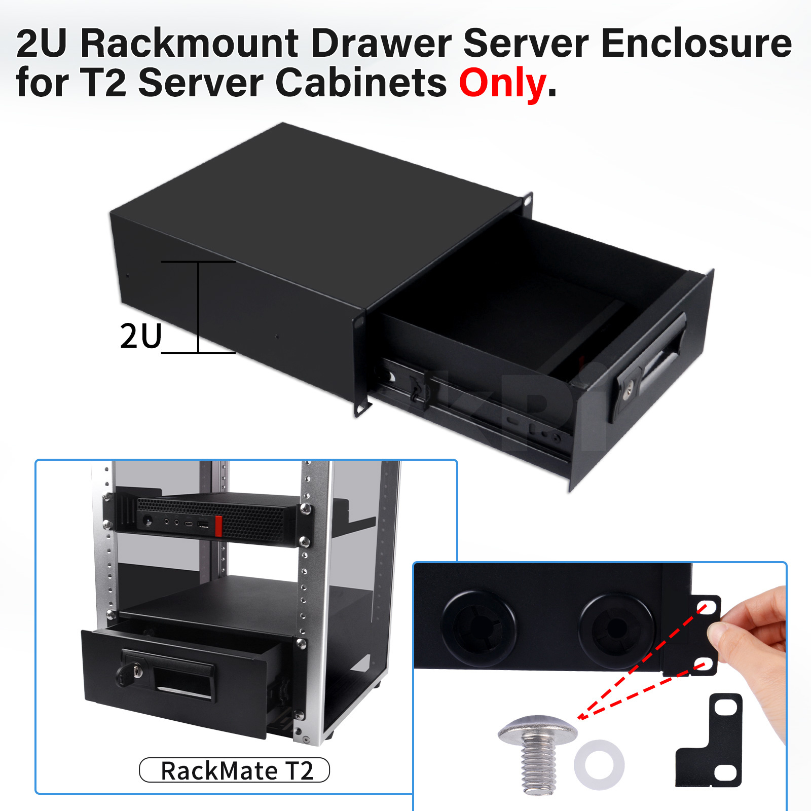 DeskPi RackMate 2U Rackmount L - огляд і ціна Deskpi Super6C