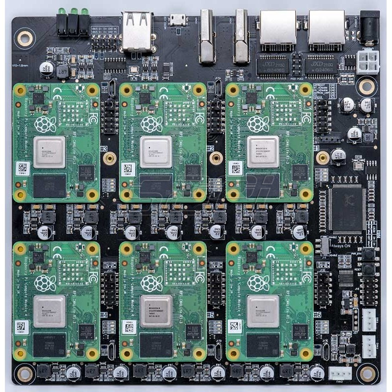 52Pi New DeskPi Super6C Raspbe - огляд і ціна Deskpi Super6C