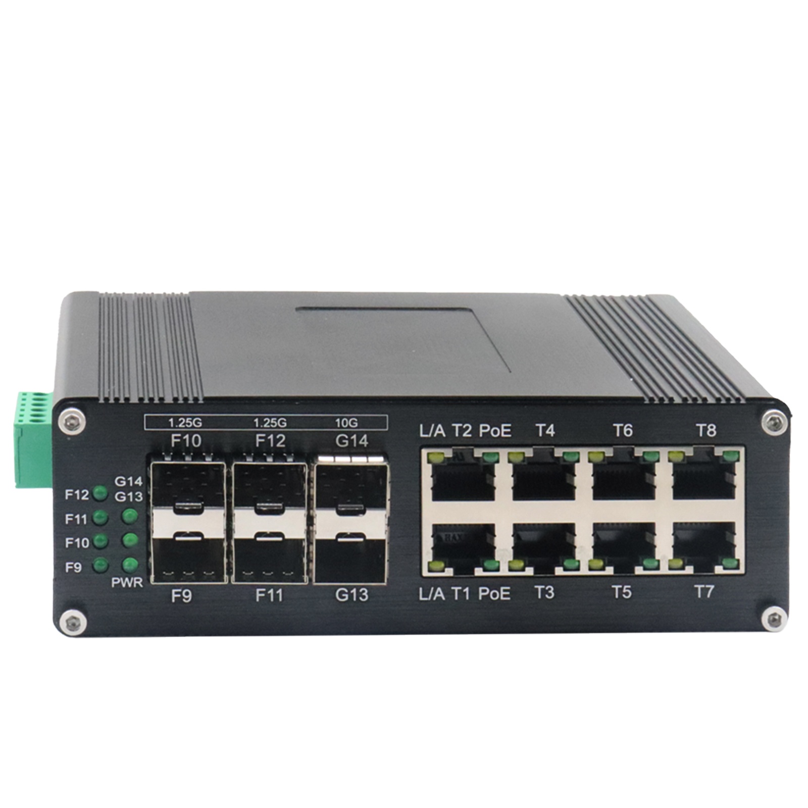 Industrial Ethernet Switch Gig - огляд і ціна Managed Gigabit Poe Switch 8 Port 802.3At